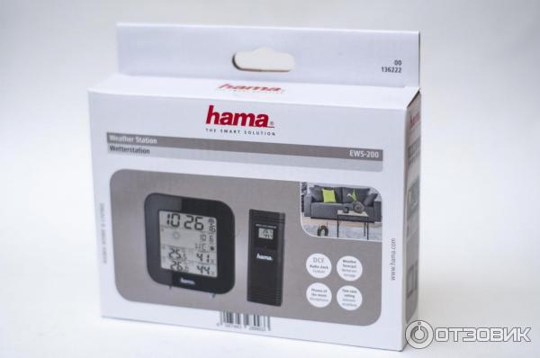 Hama ews 430 датчик наружной температуры схема Отзыв о Метеостанция Hama EWS 200 Компактная, удобная станция.