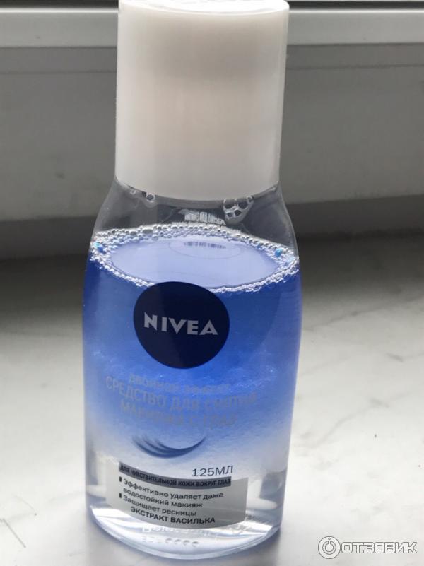 Средство для удаления макияжа с глаз Nivea Двойной эффект фото