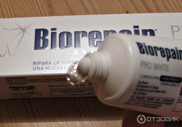 Biorepair RPO White цвет пасты