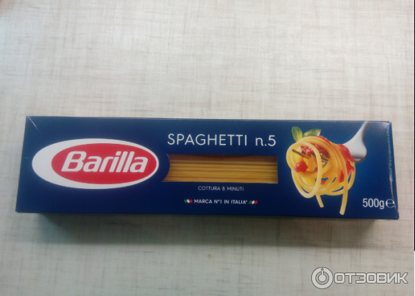 Спагетти Barilla Spaghetti n.5 фото