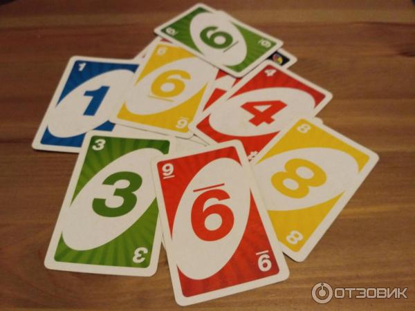 Настольная карточная игра UNO фото