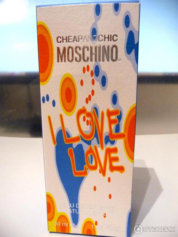 Moschino Cheap Chic I Love Love