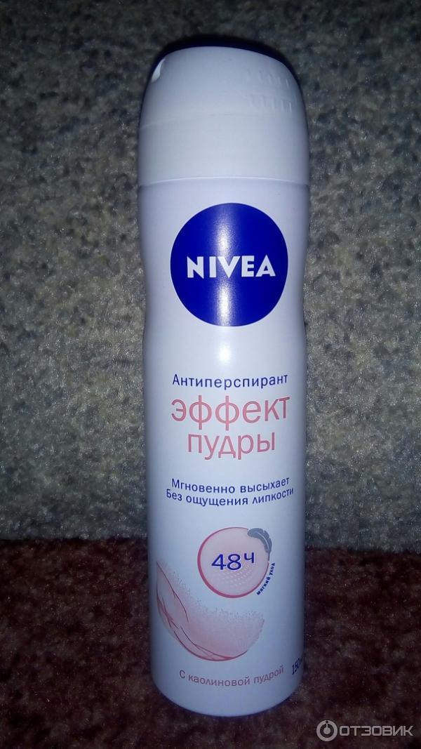 Дезодорант-антиперспирант Nivea Эффект пудры спрей фото