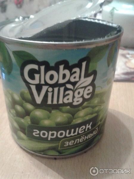 Отзыв о Зеленый горошек Global Village | Довольно плохой горох и ...