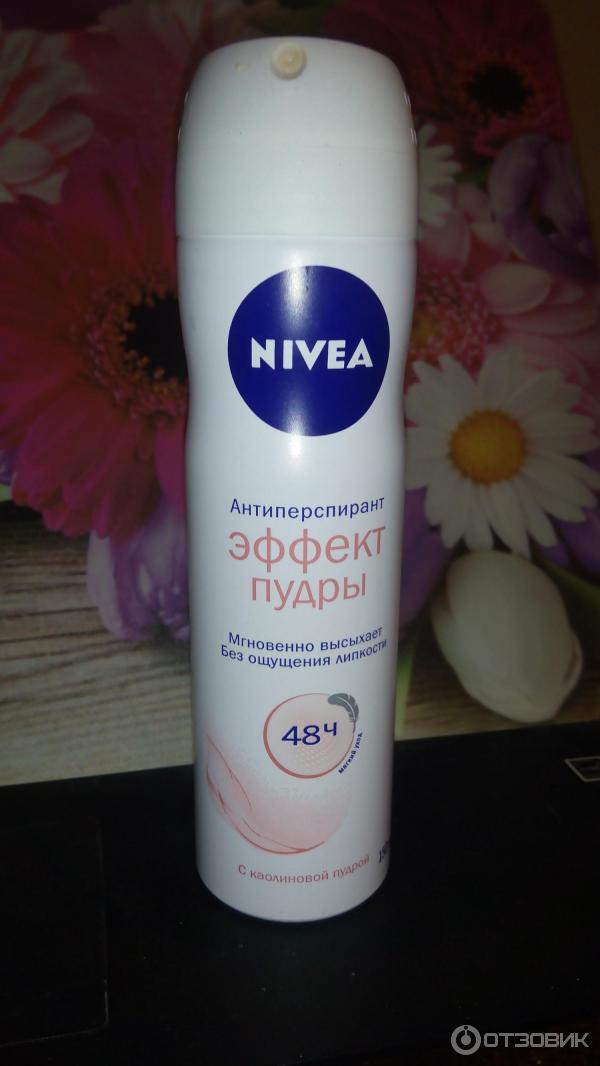 Дезодорант-антиперспирант Nivea Эффект пудры спрей фото