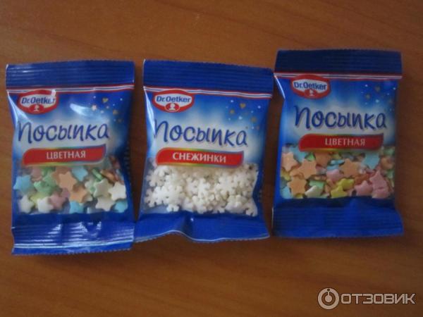 Посыпка кондитерская Dr. Oetker фото