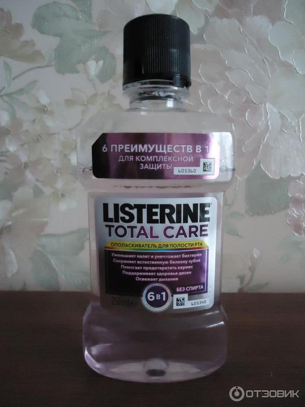 Ополаскиватель для полости рта LISTERINE фото