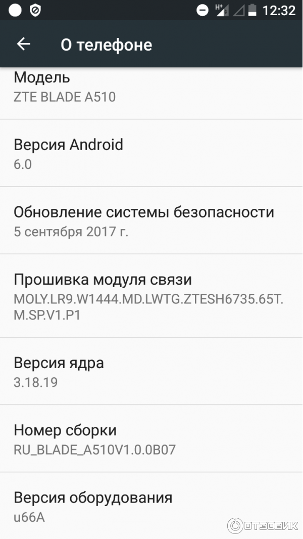 Смартфон ZTE Blade A510 фото