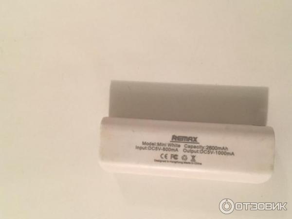 Внешний аккумулятор Remax Mini 2600 mAh Power Bank фото