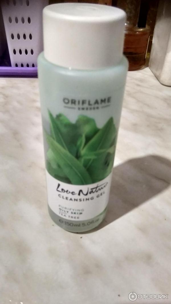 Очищающий гель для лица Oriflame Love Nature Чайное дерево фото