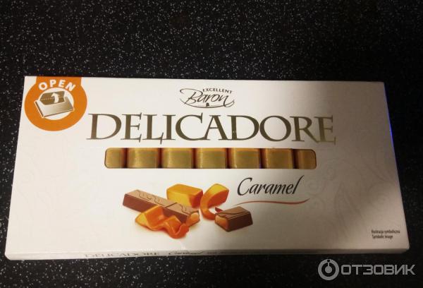 Шоколад Excellent Baron Delicadore Caramel