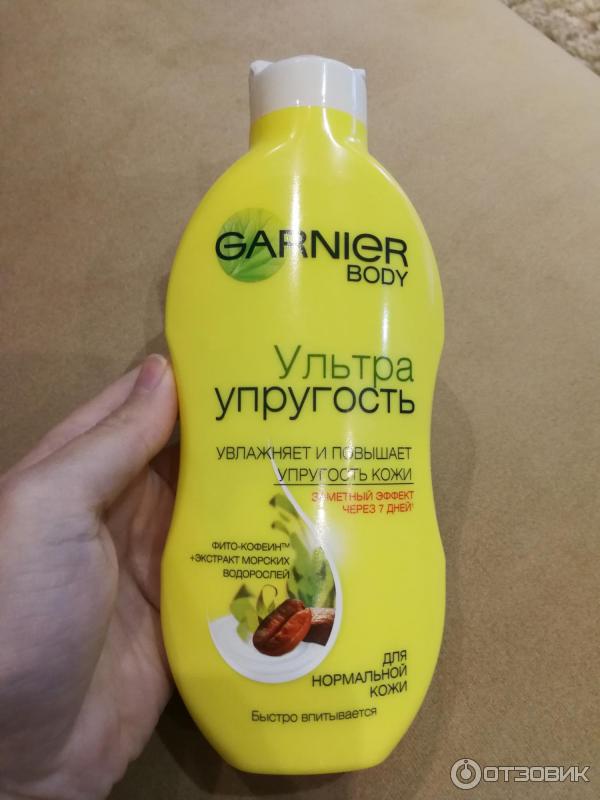 Укрепляющее молочко для тела Garnier Body Ультра упругость фото