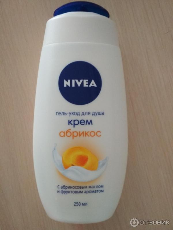 Гель-крем для душа Nivea Крем абрикос фото