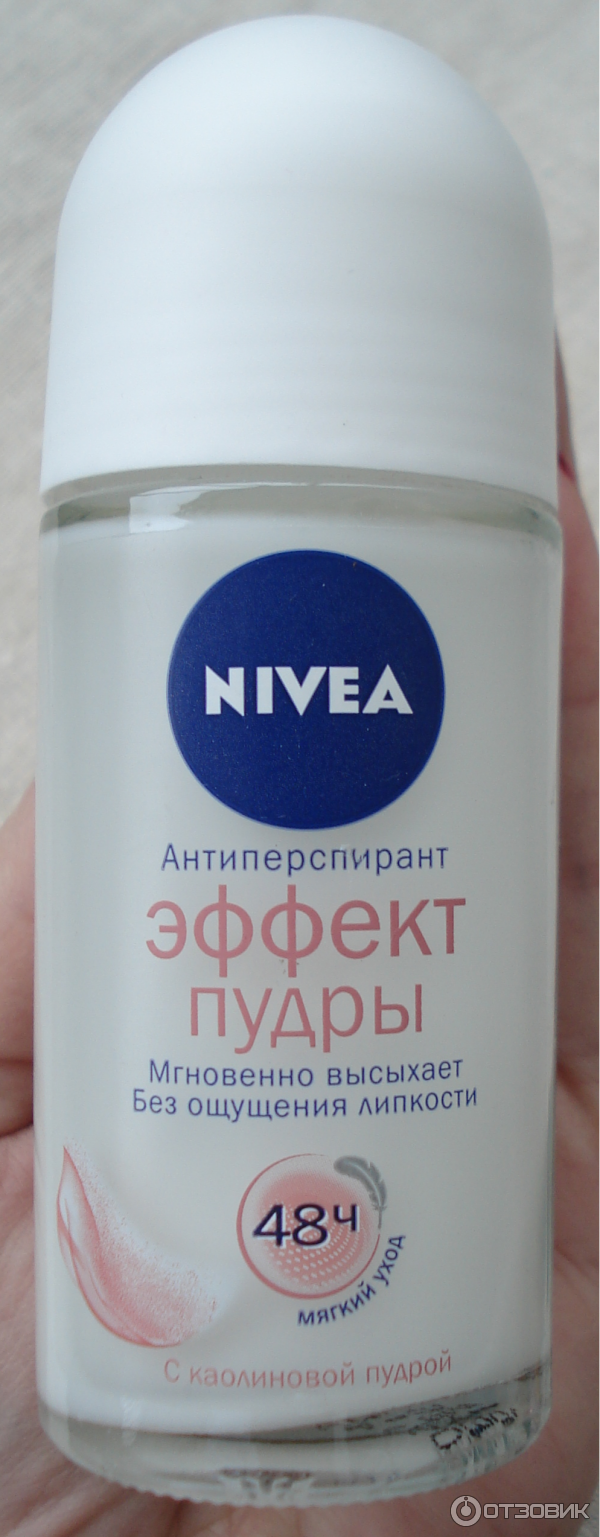 Шариковый дезодорант-антиперспирант Nivea Эффект пудры фото