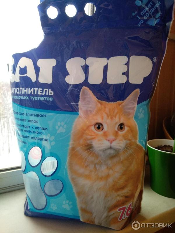 Наполнитель для кошачьего туалета Cat Step фото