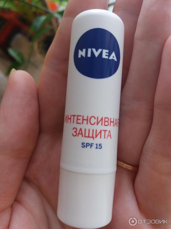 Гигиеническая помада Nivea Интенсивная защита SPF 15 фото