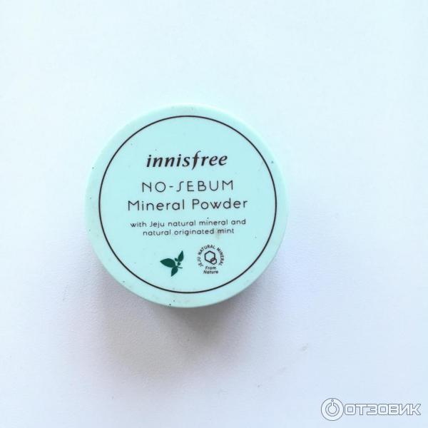 Пудра рассыпчатая Innisfree No sebum mineral Powder фото