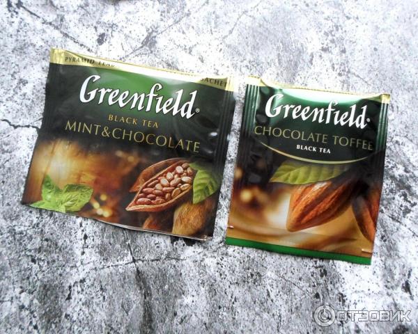 Чай Greenfield Chocolate Toffee в пакетиках фото