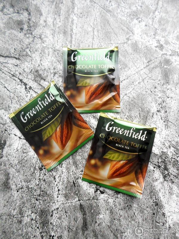 Чай Greenfield Chocolate Toffee в пакетиках фото