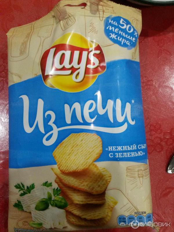 Картофельные чипсы Lays Из печи фото