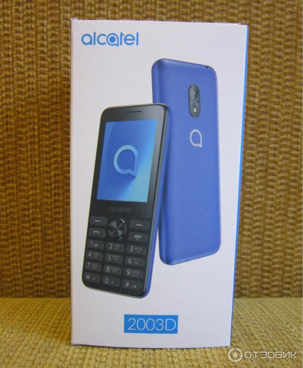 Отзыв о Сотовый телефон Alcatel One Touch 2003D | Нормальный кнопочный ...