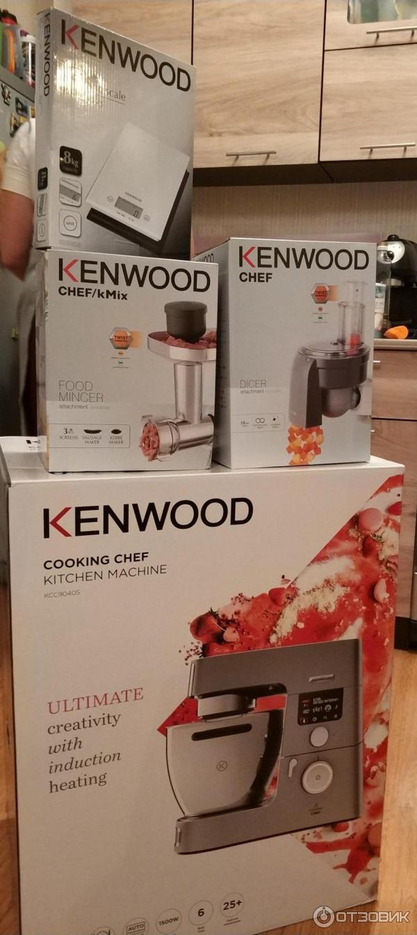 Отзыв о Кухонная машина Kenwood Cooking chef KCC9040s | Лучший помощник  кулинара пекаря