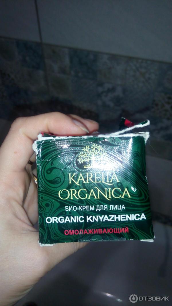 Био-крем для лица Karelia Organica Organic Knyazhenica омолаживающий фото